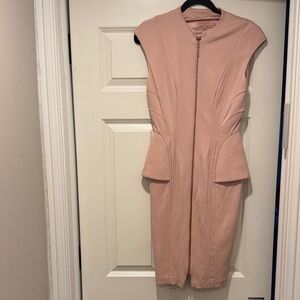 Ted Baker Peplum Zip Dress